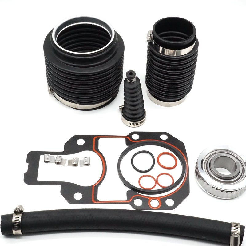 UANOFCN 803099T1 Transom Seal Bellows Kit for MerCruiser Alpha One Gen 2 1991 and up Stern Drive Maintenance Kit 30-803099T1 - Image 1